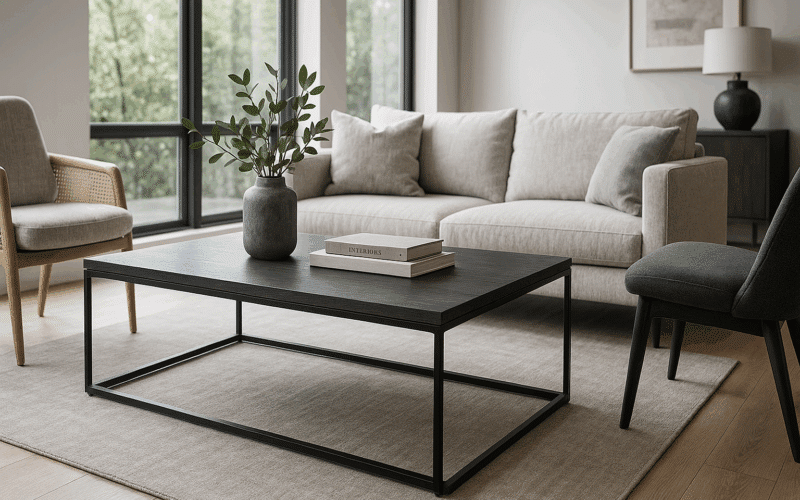 table de salon moderne