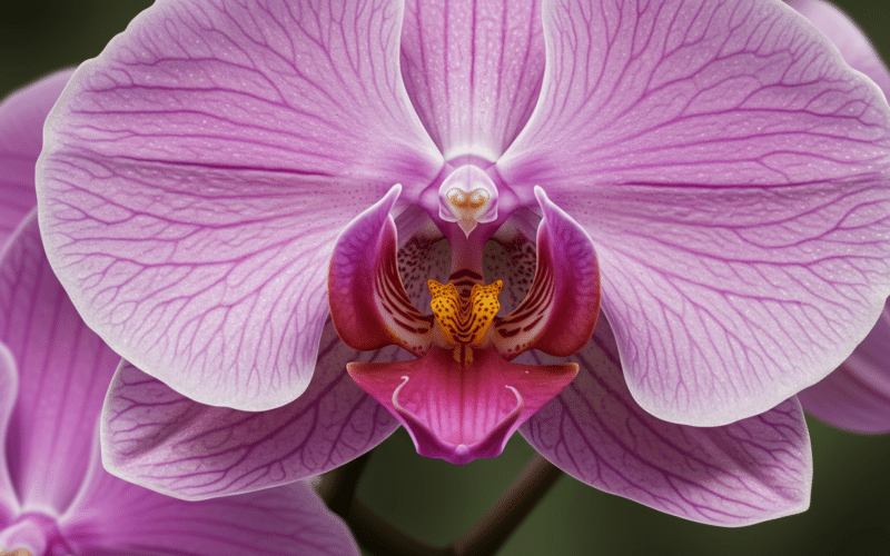 anthurium rose dans un salon