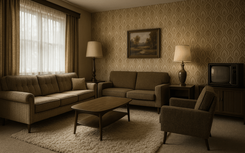 d&eacute;co ann&eacute;e 70